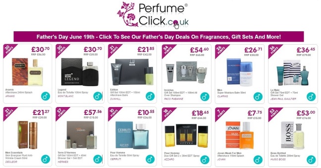 Perfume Click Fathers Day